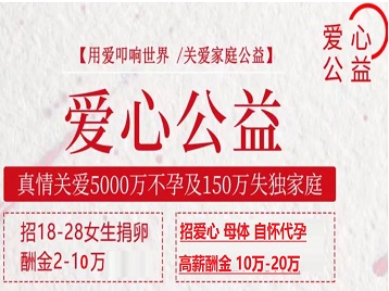 西宁市捐卵助孕生子 爱心志愿者招募